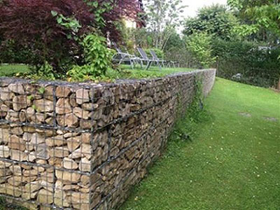 電焊石籠網(wǎng)園林工程案例